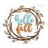 Fall Word Art Bundle Apex Machine Designs Digitized by Apex Art