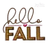 Fall Word Art Bundle Apex Machine Designs Digitized