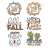 Fall in Love Bundle Machine Embroidery Design | Apex Digitized