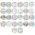 Five Letter Round Circle Cuttable Font