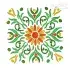 Floral Art Decor Embroidery Design