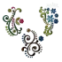 Flourish Flowers Pack Machine Embroidery Design