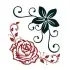 Flower Decorative Corner SVG Cuttable Design