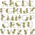 Flowers Alphabet Embroidery Font