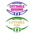 Football Frames SVG Cuttable Design