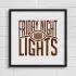 Friday Night Lights Football Cuttable Design