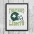 Friday Night Lights Football Cuttable Design