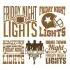 Friday Night Lights Football Svg