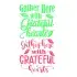 Gather Here with Grateful Hearts SVG Cuttable Design