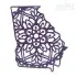 Georgia Mandala Embroidery Design