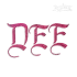 Gothic Age Machine Embroidery Font by Apex
