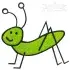 Grasshopper Embroidery Design