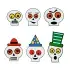 Halloween Skull Pack SVG Cuttable Design