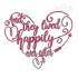 And They Lived Happily Ever After Machine Embroidery Design | Apex