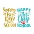 Happy First Day of School SVG Cuttable Design