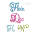 Heart Script Alphabet Letters Machine Embroidery Font - Apex All