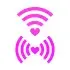 Heart Wifi SVG Cuttable Design