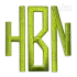Hector Shape Machine Monogram Embroidery Fonts Design