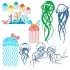 Jellyfish Svg Cuttable Designs