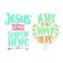 Jesus Is My Super Hero Cuttable Design