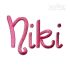 Niki Embroidery Font by Apex Lettering Designs