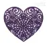 Floral Kaleidoscope Heart Embroidery Design