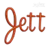Kelsey Script Machine Embroidery Font Letter Jett