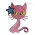 Kitten Cat Cool Machine Embroidery Design by Apex