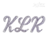 Lace Machine Embroidery Font by Apex