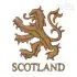 Scotland Lion Embroidery Design