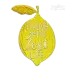 Living My Zest Life Lemmon or Lime Machine Embroidery Design