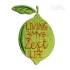 Living My Zest Life Lemmon or Lime Machine Embroidery Design Lime