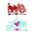 Love Arrow SVG Cuttable Design