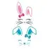 Lovely Bunny Rabbit SVG Cuttable Design