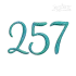 Magenta Machine Embroidery Fonts by Apex Numbers