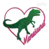 Mamasaurus Dinosaur Machine Embroidery Design - Apex