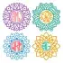 Mandala SVG Cuttable Frames