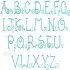 Martini Embroidery Font