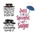 Mary Poppins Movie Saying Quote Pack Machine Embroidery Design by Apex