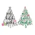 Melekalikimaka Christmas Tree SVG Cuttable Design