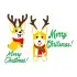 Merry Christmas Corgi Dog SVG Cuttable Design
