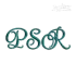 Miami Script Machine Embroidery Font by Apex Designs