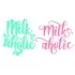 Milkaholic SVG Cuttable Design