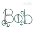 Needles Machine Monogram Embroidery Font by Apex Designs Letters
