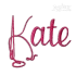 Needles Machine Monogram Embroidery Font by Apex