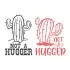 Not a Hugger Cactus SVG Cuttable Design