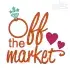 Off The Market Embroidery Design