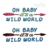 Oh Baby It's a Wild World Machine Embroidery Design All