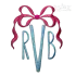 Orlando Monogram Machine Embroidery Font by Apex