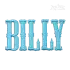 Billy Outlaw Western Embroidery Font Joel